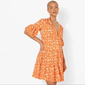 Maternity Daisy Tiered Smock Dress